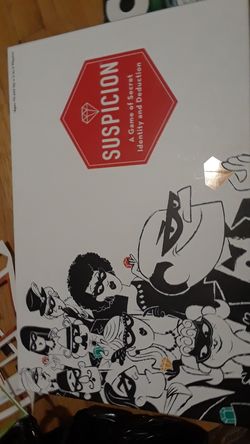Suspicion board game.