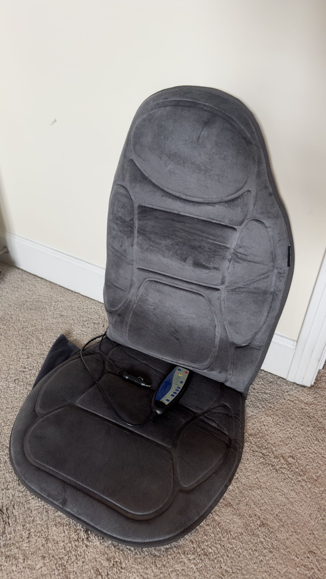 Car seat heater and massager