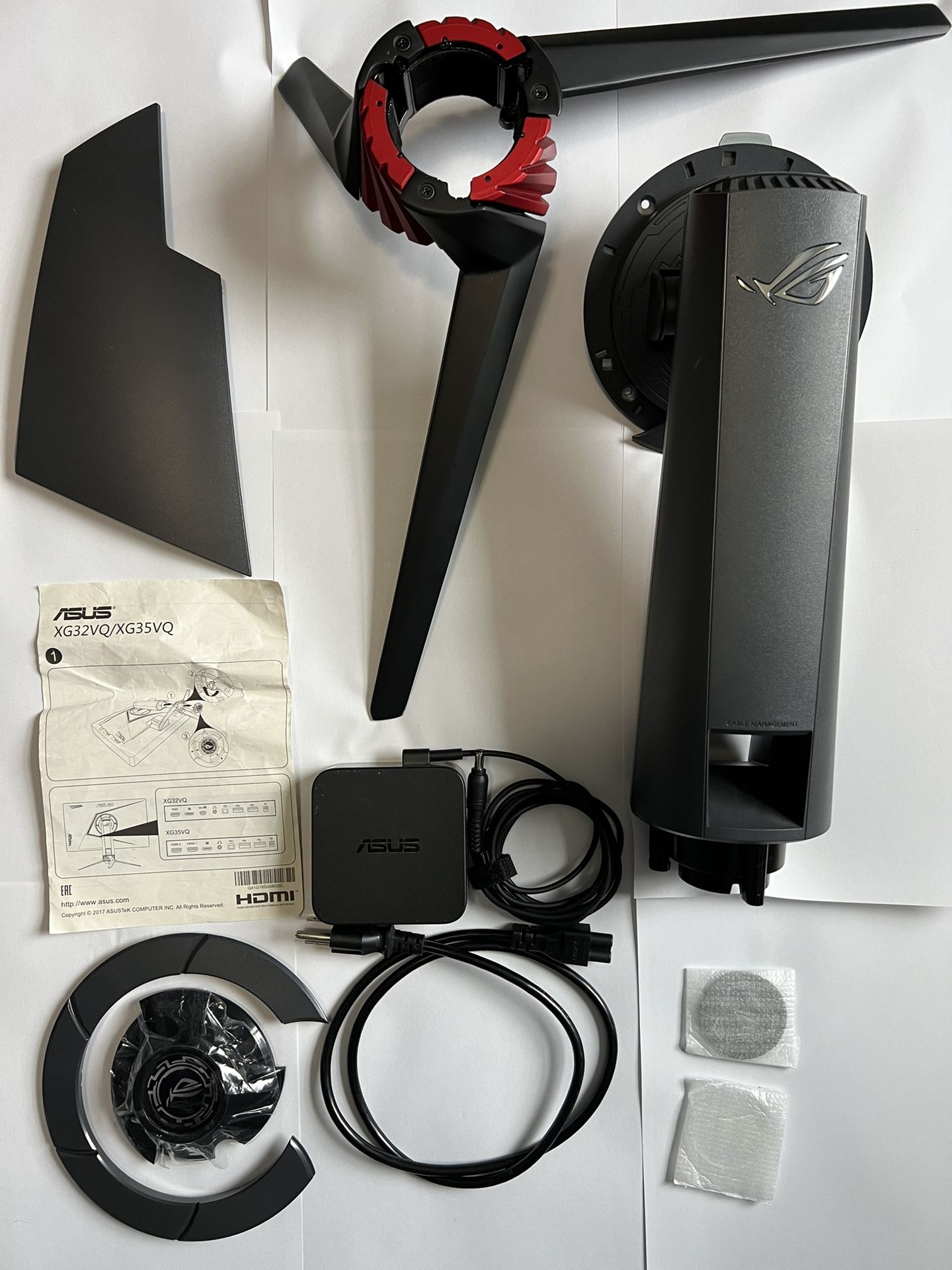 Asus XG35VQ Stand & Power Supply
