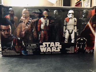 STAR WARS THE FORCE AWAKENS 12 inch figurines
