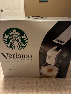 Brand New Starbucks Verismo 580 Coffee & Espresso Machine – Factory Sealed