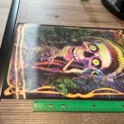 3-D Changing Poster Holographic