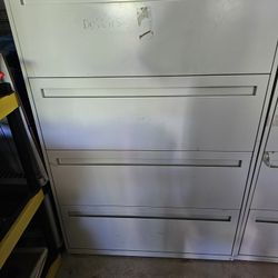 File Cabinet  4 Drawers 3'x4'