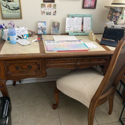Desk with chair_