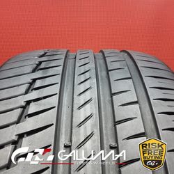 1 Tire LikeNEW Continental PremiumContact 6 SSR Run Flat (★) XL 275/40R21 #95301