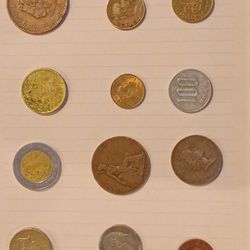 These Are Coins From Britain And Mexico, England, Russia. 1914 And Up 
