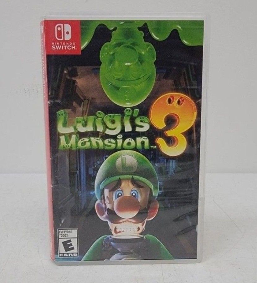 NINTENDO SWITCH LUIGIS MANSION 3 BRAND NEW FACTORY SEALED