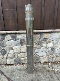 Class A Stainless Steel 6” Wood Stove Chimney Pipe