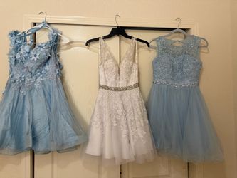 Lot of 3 Short Formal Homecoming Dresses