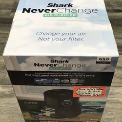 Shark HP152 Never Change Air Purifier 650 Sq Ft Max Brand New 