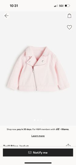 Twill Biker Jacket