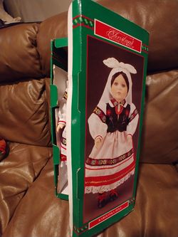 Porcelain face doll