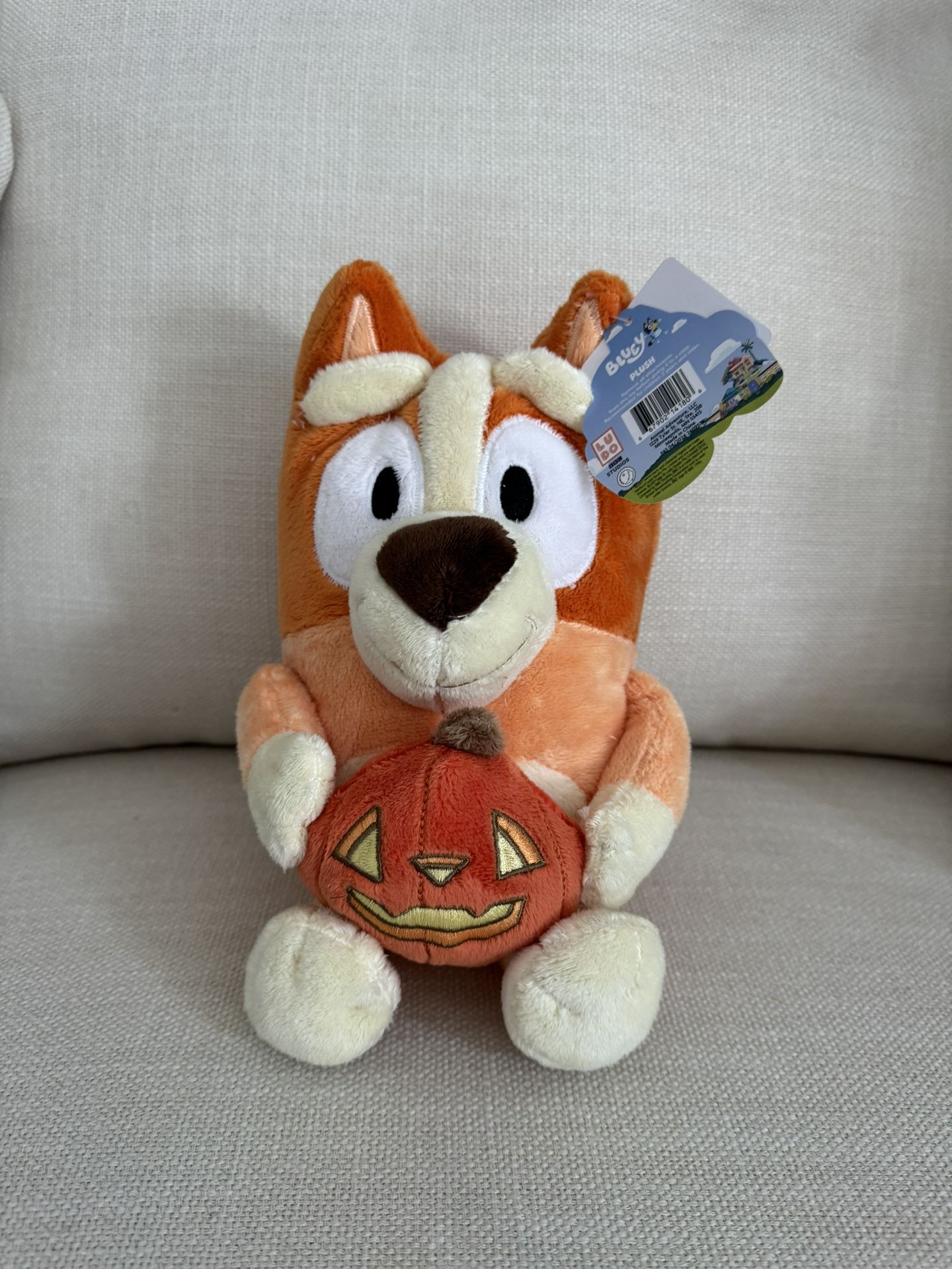 Bingo Bluey Halloween plush 12”