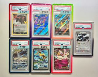 Pokemon PSA Slabs