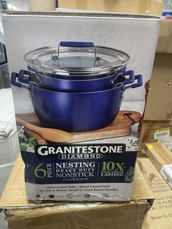 Granitestone Diamond 6-Piece Cookware Set