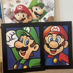 Super Mario bros bedroom Decor