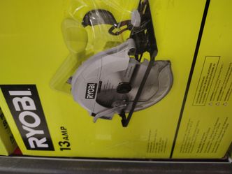 Ryobi 7 1/4  circular saw