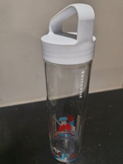 Starbucks Collection "You are here" Hong Kong Glass Water Bottle