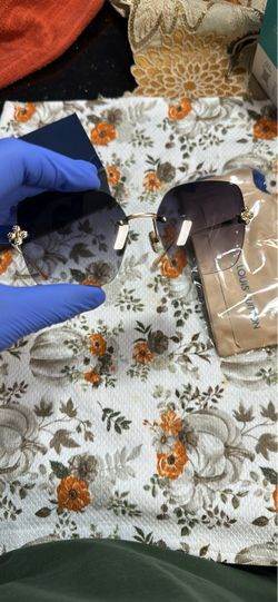 Womens Designer Rimless Sunglasses (NO PRESCRIPTION)