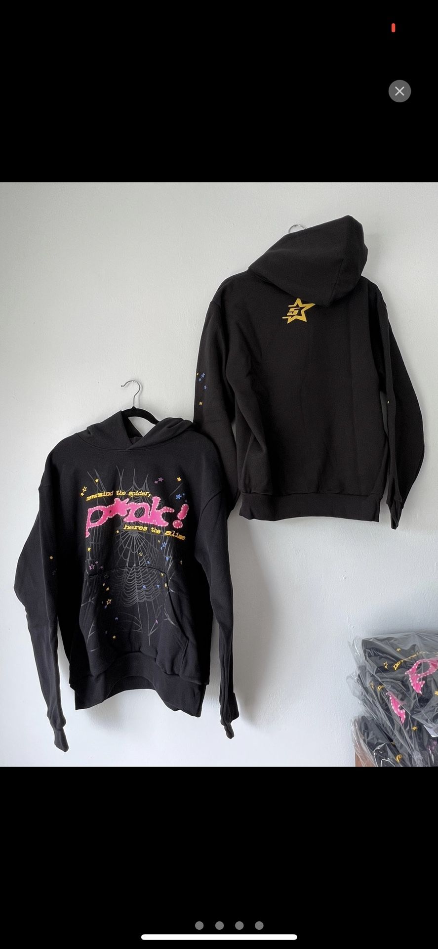 Spider World Wide Pink Hoodie