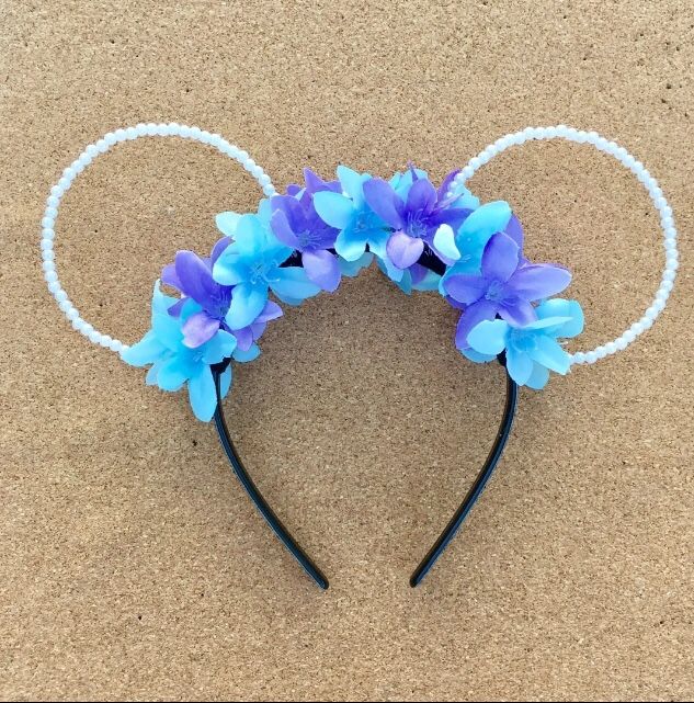 Little Mermaid Wire Mickey Ears