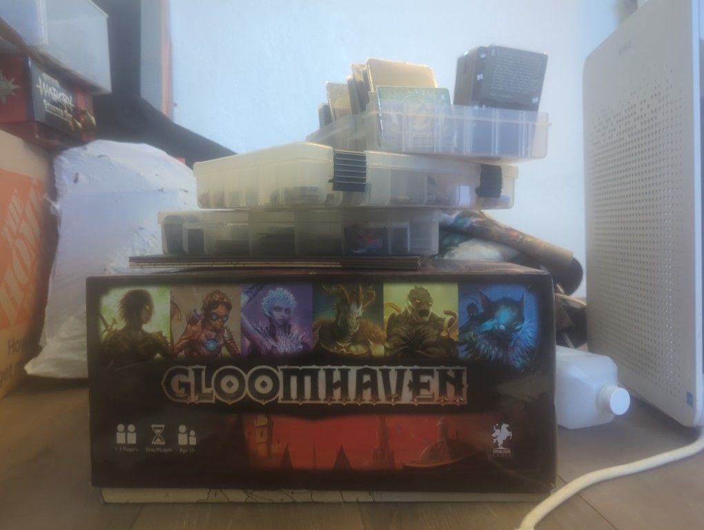 Gloomhaven Barely Used Fully Organized