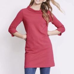 BODEN ribbed tunic dress with pockets women’s Size 12 
