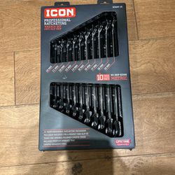 Brand New icon Professional  Ratcheting Wrench Set  