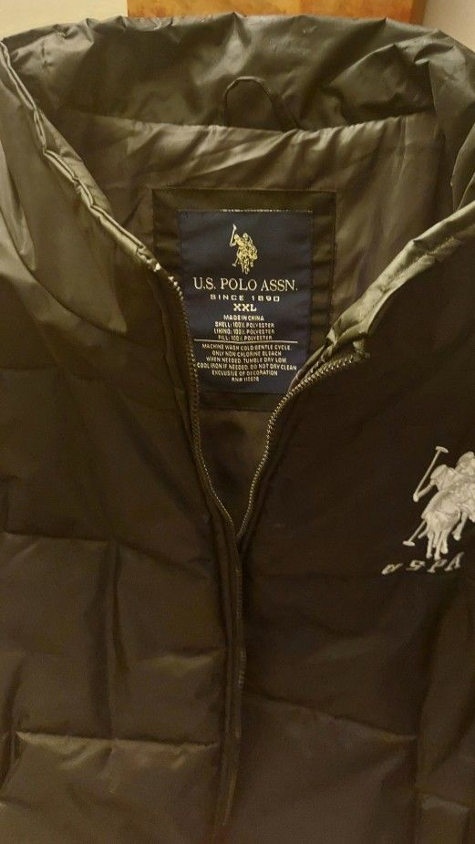 Chaleco POLO HOMBRE XXL ,NEGRO PICKUP ONLY.