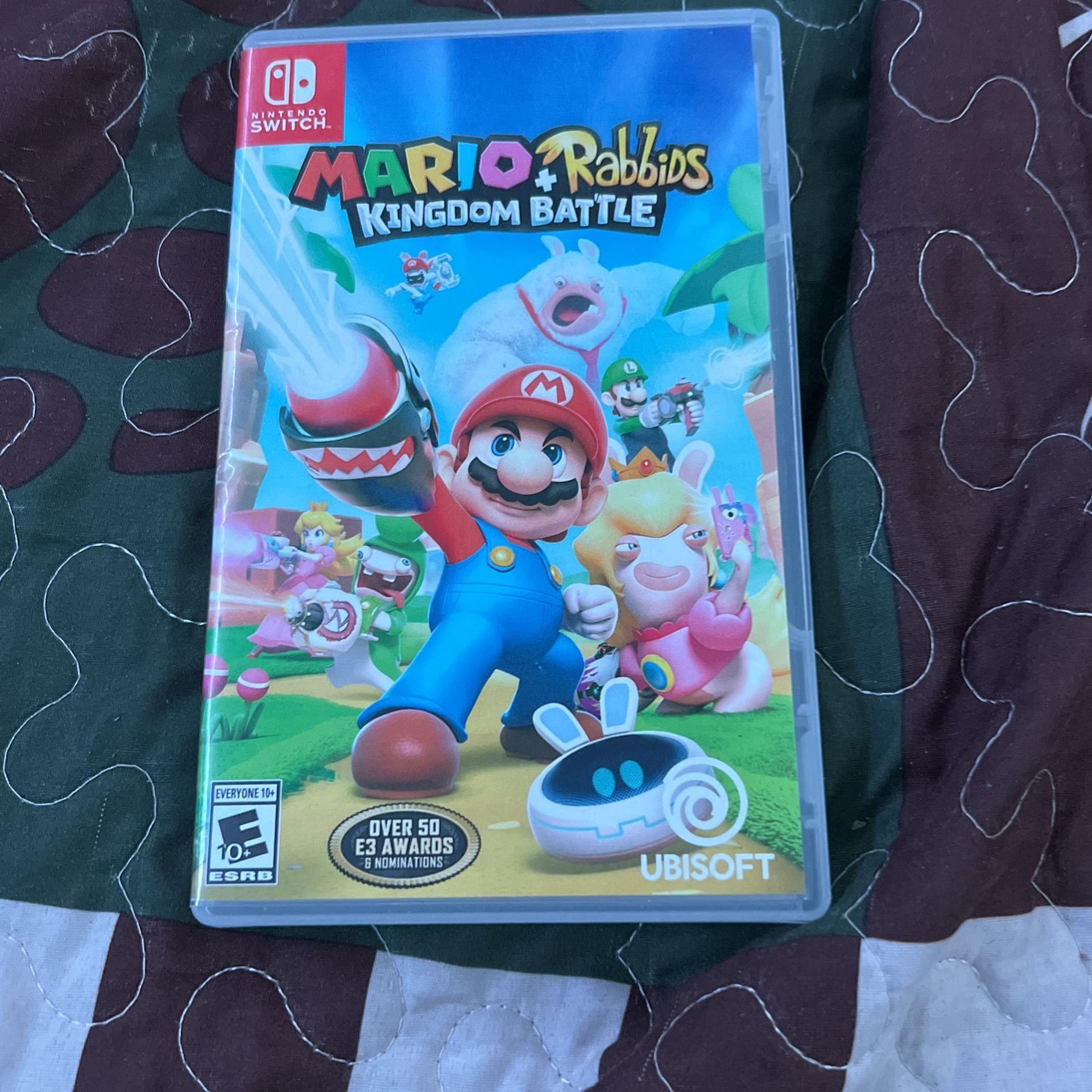 Nintendo Switch Case With 3 Games