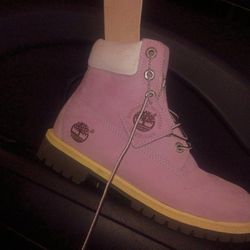 Pink Timberland 4.5 US