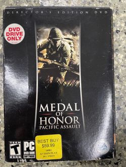 Medal of Honor: Pacific Assault game for PC DVD-ROM