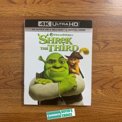 Shrek the Third 4K UHD Blu-ray Combo Pack (4K UHD Blu-ray + Blu-ray + Digital Code)
