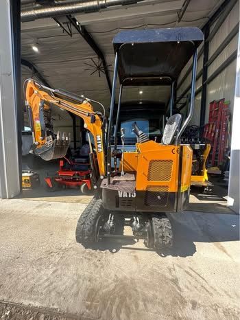 Mini excavator H1 track support bracket