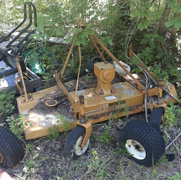 Mower. Woods finish mower