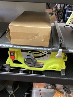 RYOBI Corded 8 1/4” Table Saw $120