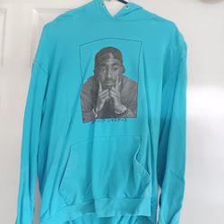 Tupac Shakur Hoodie Size 2xl