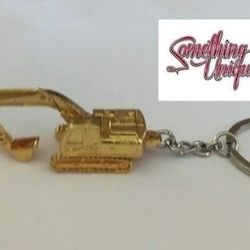 3D Mini Excavator Keychain
