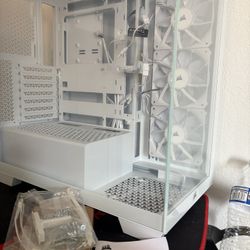 Gaming pc case with fans