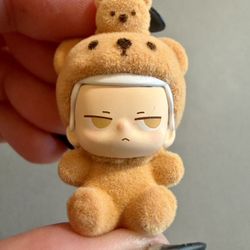 POP BEAN KUBO Cuddly Bear - MINI Figurine Pajama Dressing POP MART 