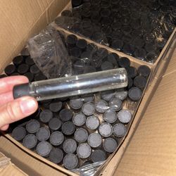 200 Glass Preroll Tubes Packaging