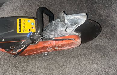 Husqvarna saw for concret