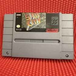 Sim City Super Nintendo Game