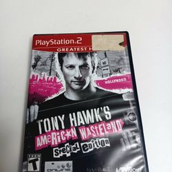 TONY HAWK'S AMERICAN WASTELAND PLAYSTATION 2 GAME