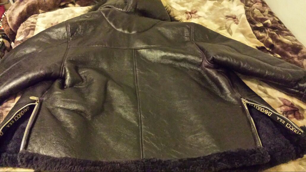 Davoucci store shearling coat