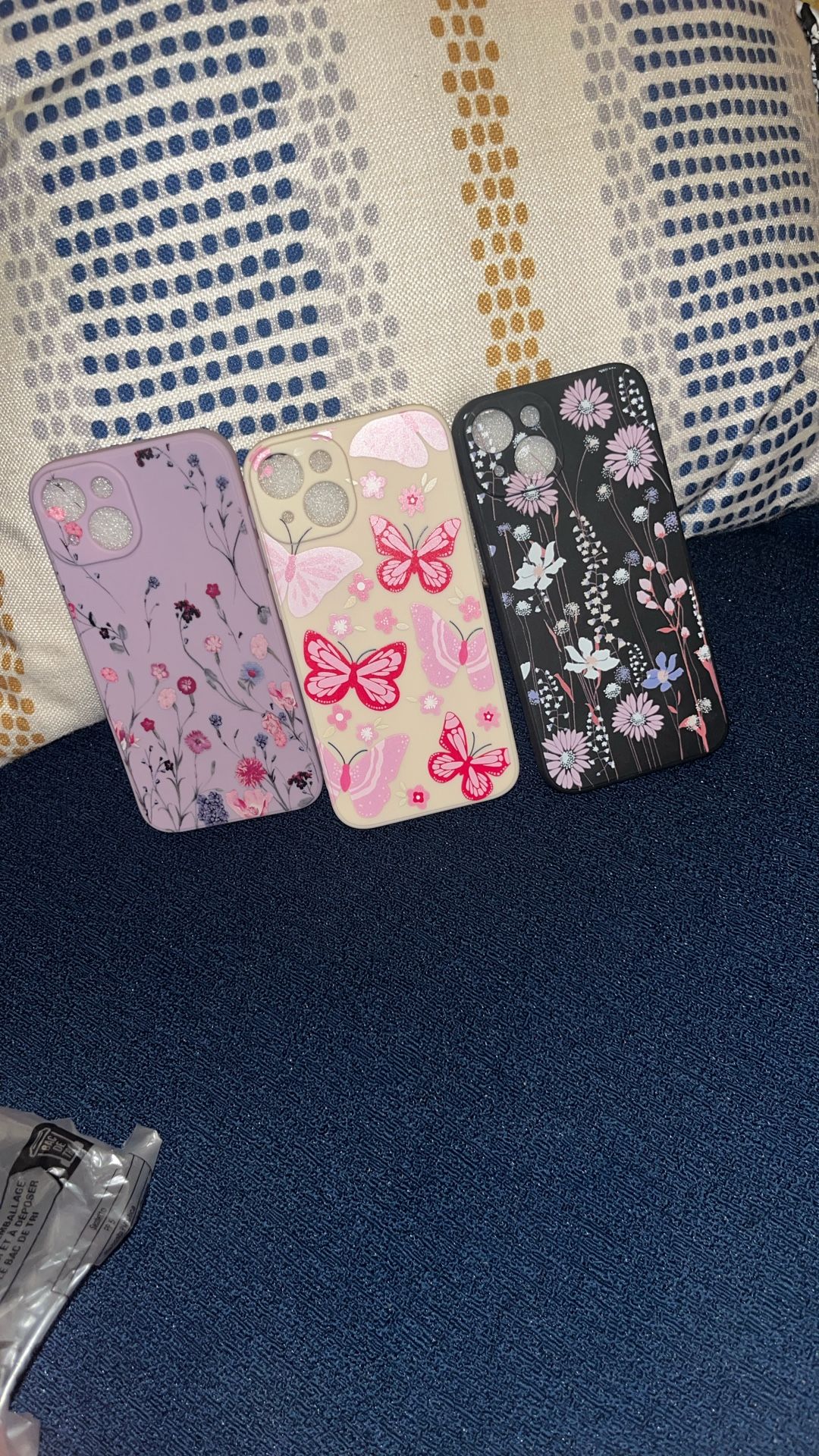 3 Pcs iPhone 14 Hard Case Cover New