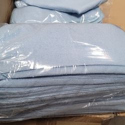 Microfiber Blue 12" X 12" - New Towels