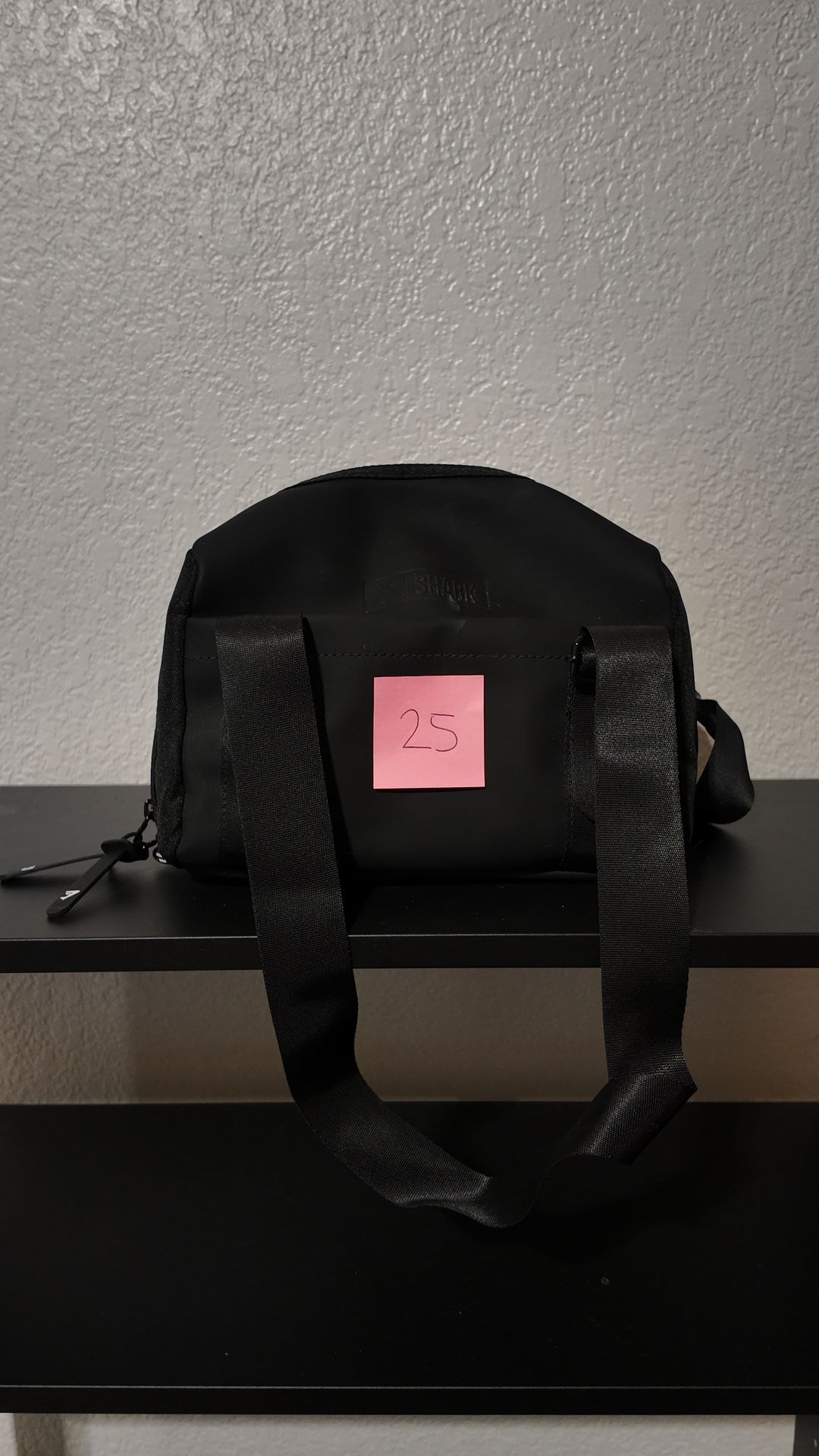 Gymshark Black Crossbody / Small Duffel Bag