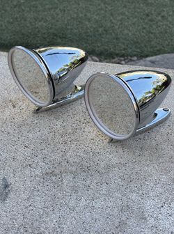 Classic GT bullet racing mirrors complete kit (Talbot style)