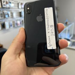 Apple Iphone X Unlocked 64GB